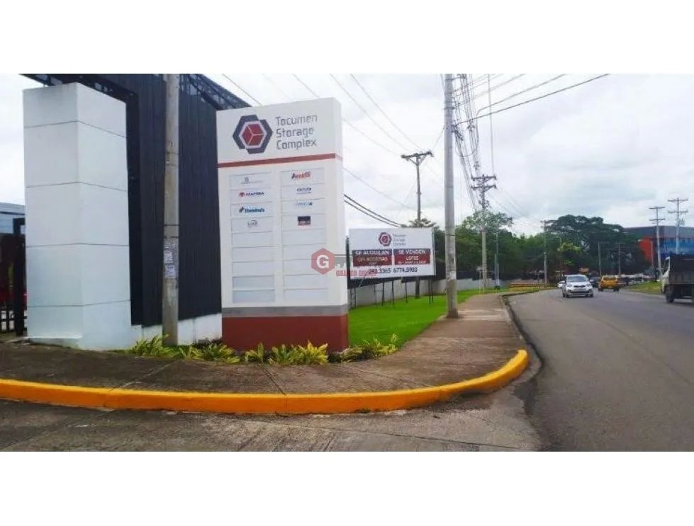 TERRENO EN PARQUE INDUSTRIAL / TOCUMEN STORAGE COMPLEX / 2,500 M2