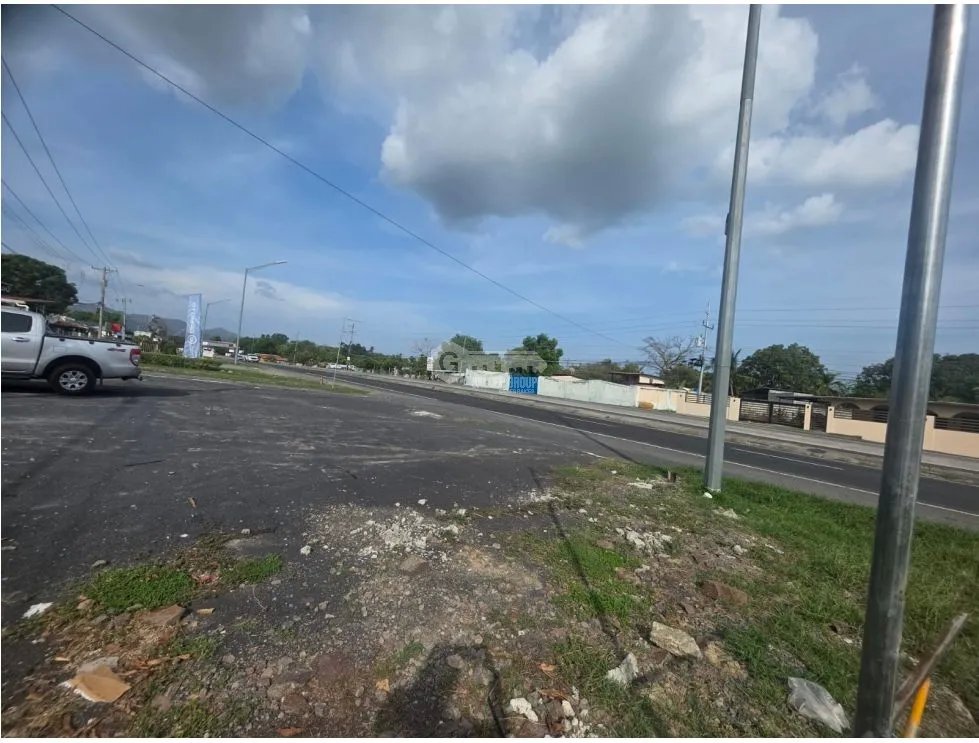 SE VENDE TERRENO PLANO EN CHAME COLONCITO SOBRE VIA INTERAMERICANA