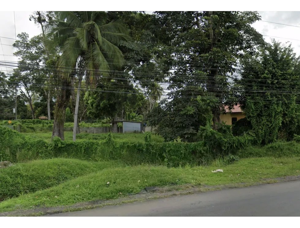 SE VENDE TERRENO EN BOCAS DEL TORO CHANGUINOLA SOBRE AVENIDA PRINCIPAL