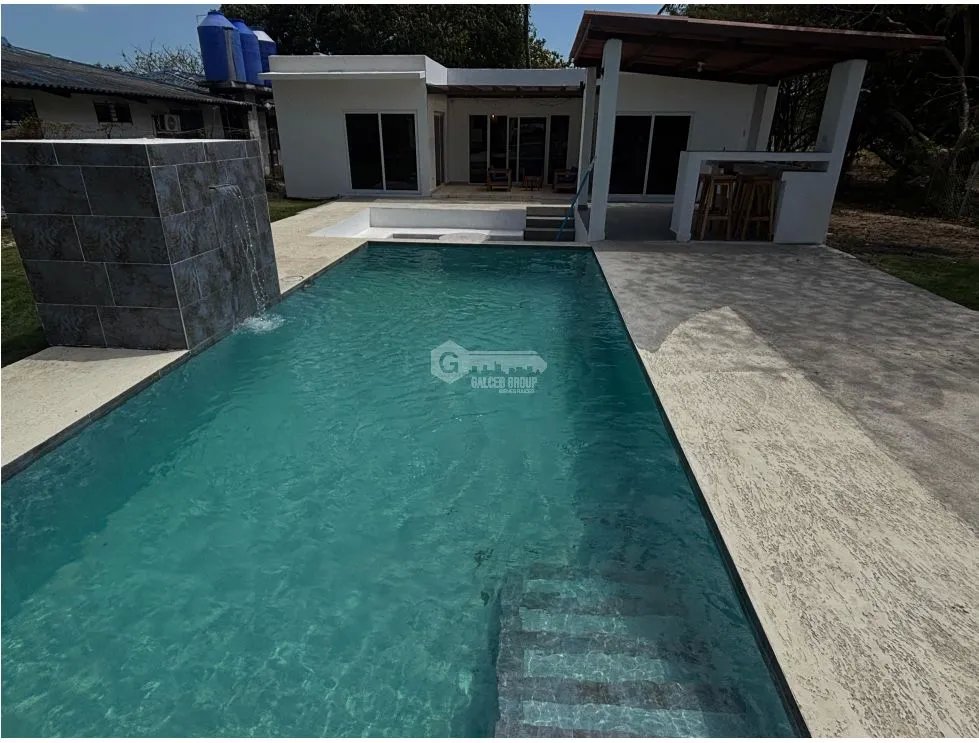 GORGONA / 800M / 3 HABITACIONES / PISCINA / A 1 CUADRA DE PLAYA MALIBU