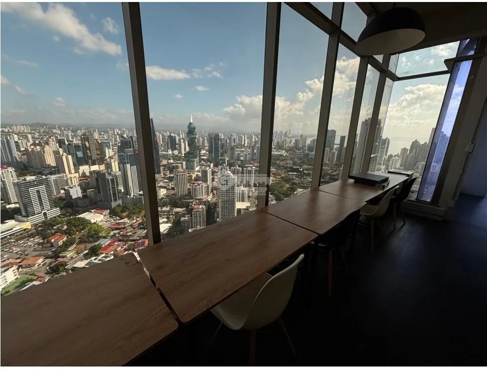 OFICINA / AVENIDA BALBOA / TORRE BICSA AMOBLADA / 168M / VISTA AL MAR
