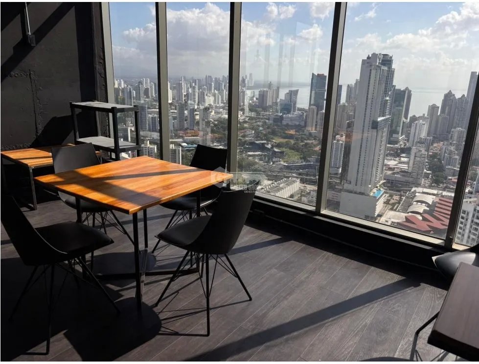 OFICINA / AVENIDA BALBOA / TORRE BICSA AMOBLADA / 168M / VISTA AL MAR
