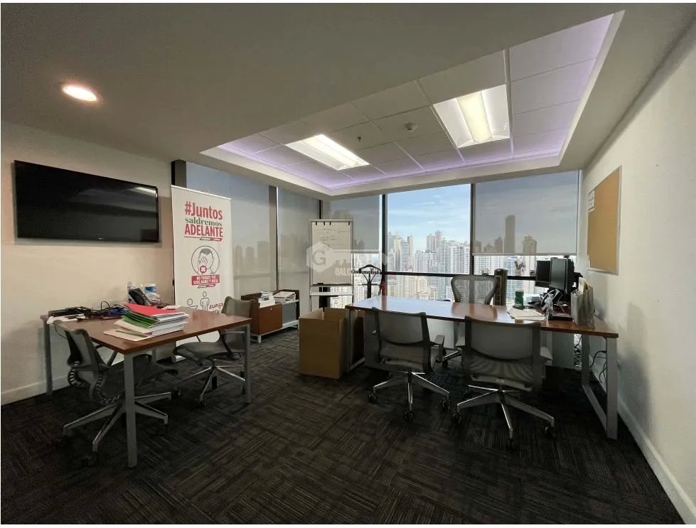CALLE 50 / TOWER FINANCIAL CENTER / OFICINA / 990M / AMOBLADA